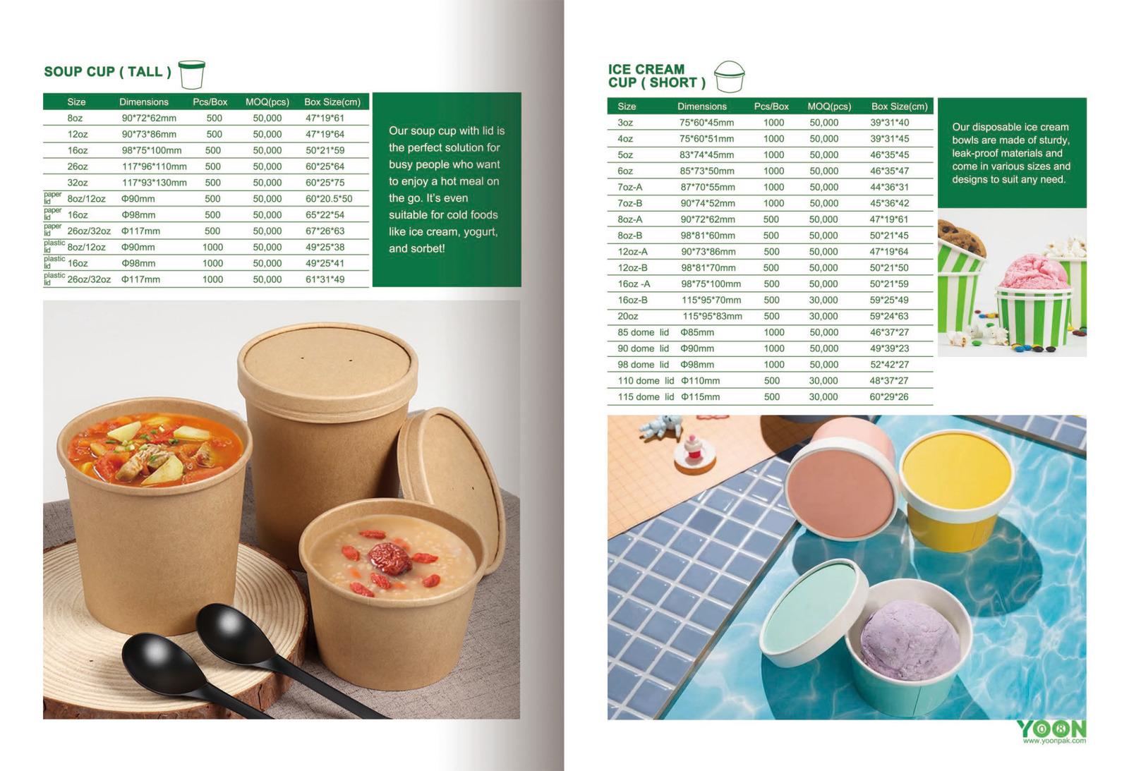 Paper Soup Noodle Bowls
