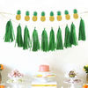 Hanging Solid Color Paper Garland Party Tassel Garland For New Year Party Decoration