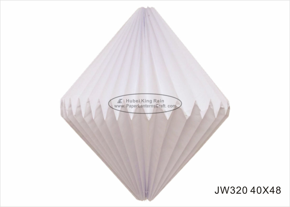 buy Foldable Lampion Origami Paper Lampshade White 40cm For Christmas Tree Ornaments online manufacturer