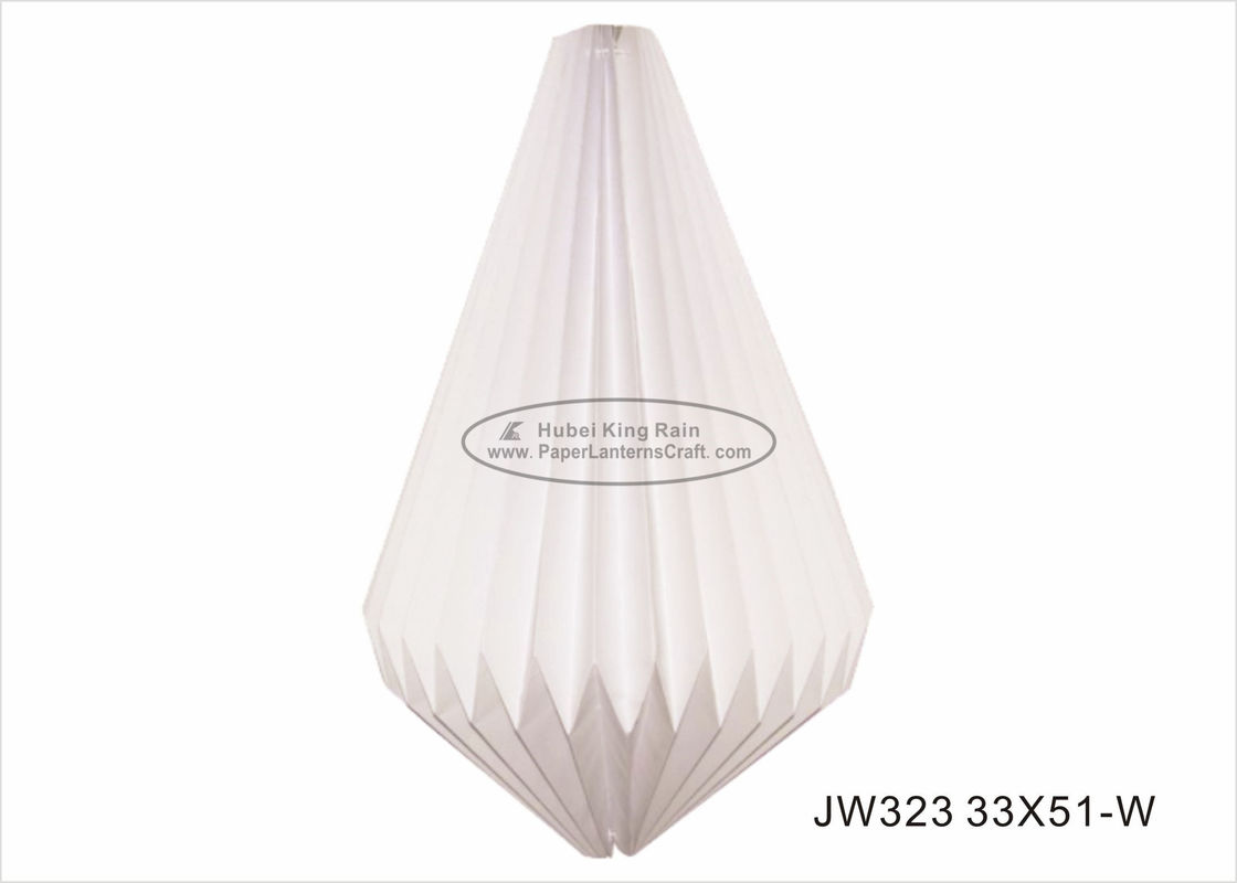 buy Amazing White Origami Lampshade 33cm Origami Decorations For Your Room online manufacturer