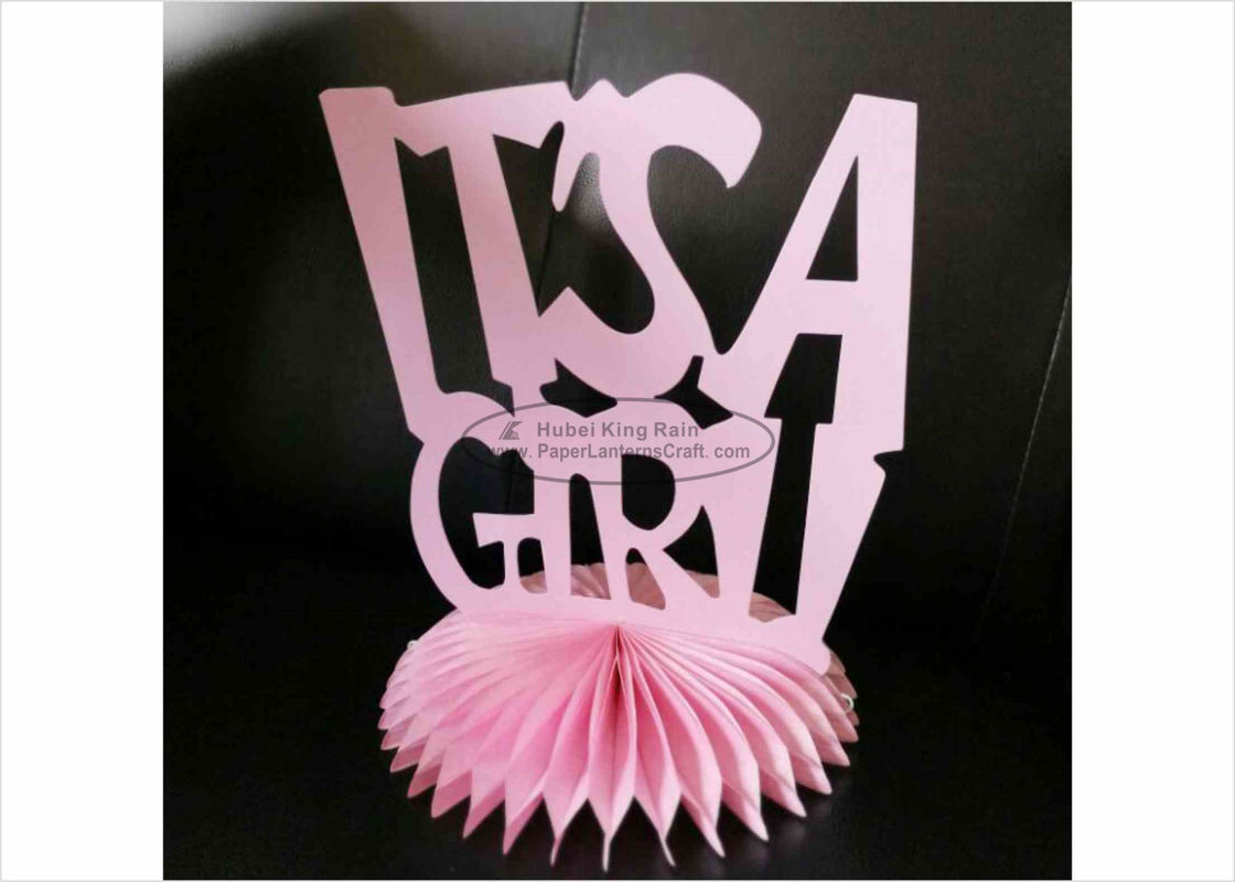 buy Lovely Pink Girl Kids Paper Lanterns Craft 25cm For Party Decoration online manufacturer