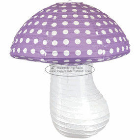 buy Children Paper Lanterns mashroom dots table Hanging baby shower decoration online manufacturer